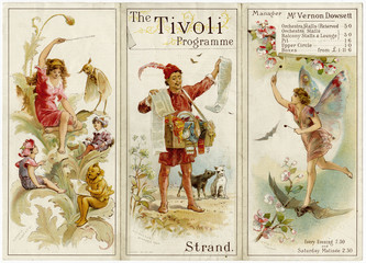 Tivoli Music Hall - 1894. Date: 3 July 1894