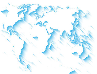 map political abstract of the world
