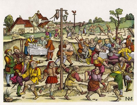 German Country Fair - C16. Date: 16th century