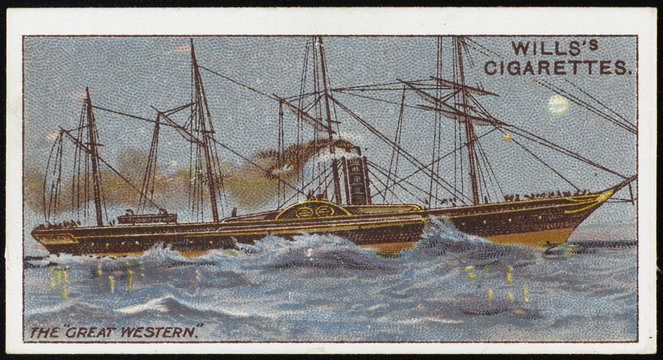 Great Western' Steamer. Date: 1838