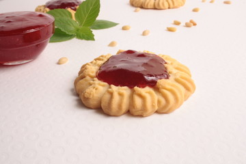 biscuits with jam homemade