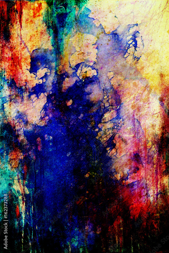 Poster abstract background and color effect, color background.