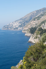 Naklejka na ściany i meble Amalfi coastline, Italy