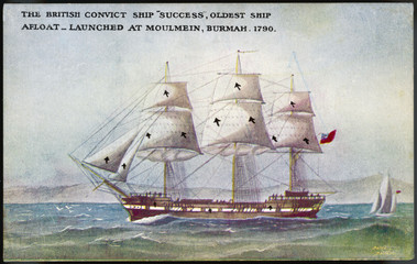 Success' Sailing Ship. Date: launched 1790
