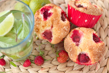 Erdbeer- Muffins