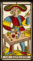 Obraz premium Tarot Card 1 - Le Bateleur (The Juggler)