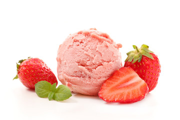 strawberry ice cream