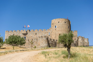 Fototapeta na wymiar Castle of Adrada, Avila, Spain