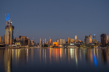 Victoria Harbour in the Melbourne Docklands area
