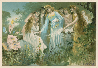 Fairy Food. Date: circa 1890