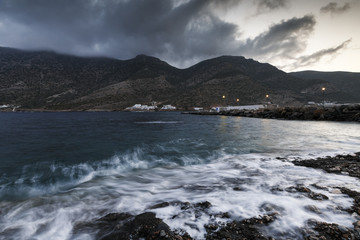 Seascape taken near Kamares village on Sifnos island.

