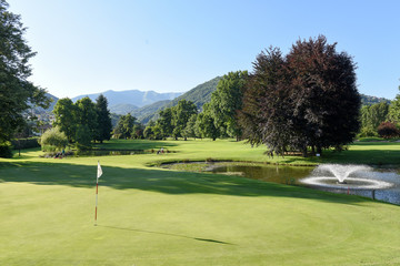 The golf course at Magliaso