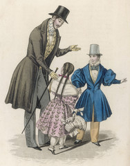 Eccentric Juvenile Garb. Date: 1832