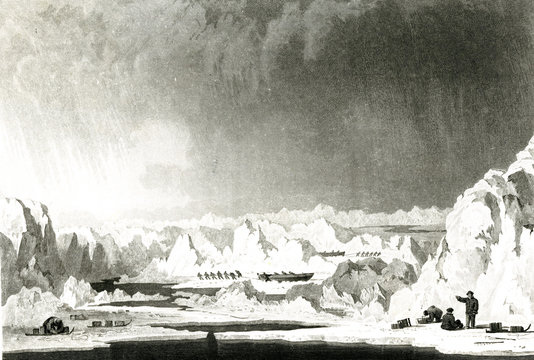 Parry - Hecla - Gripa - Finden. Date: 1818-19