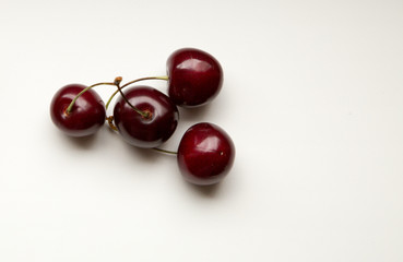 Tasty cherries.
