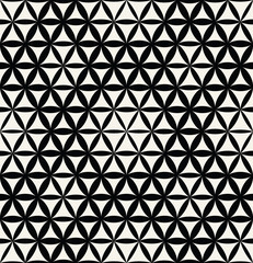 abstract geometric triangle seamless vector pattern grid