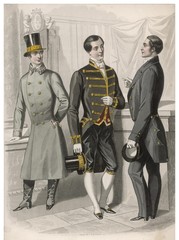 French Menservants. Date: 1852