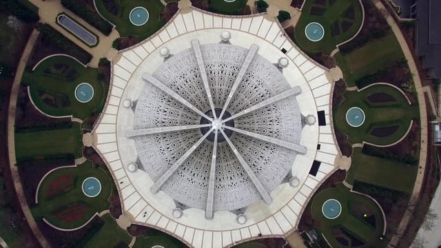Baha'i Temple, Wilmette, IL on Lake MIchigan
