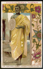 Costume - Men - Indianpriest. Date: ANCIENT INDIA