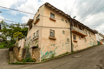 Fototapeta na wymiar An old house in Cali, Colombia.