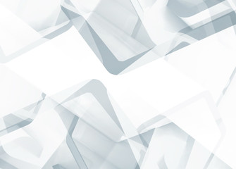 Obraz premium Abstract white technology background 3d