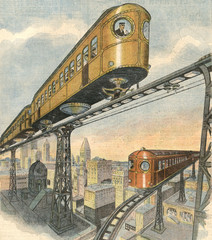 Monorail Project. Date: 1919