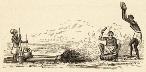 Primitive Smithy. Date: Nineteenth century