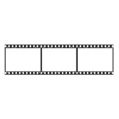 film, movie, photo, filmstrip set of film frame, vector illustration