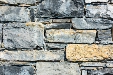 Rough stone wall
