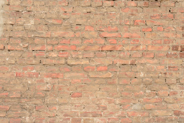 Brick texture with scratches and cracks
