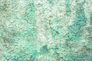 Green and white wall background texture for design