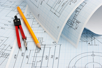 twisted technical drawing