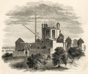 Greenwich Observ. 1710. Date: circa 1710