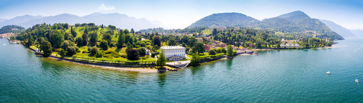Bellagio - Loppia - Lago di Como (IT) - Villa Melzi e Villa Trivulzio con parco 