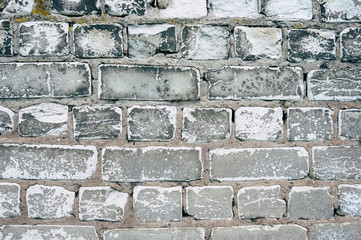 Old bricks wall background texture for design.