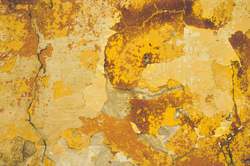Closeup abstract old wall background. Grunge concrete wall texture for design.