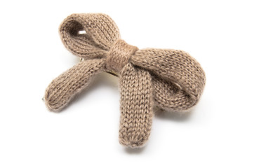  shaped hair pin on white background