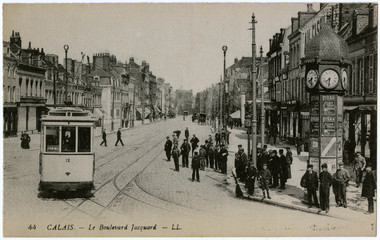 Le Boulevard Jacquard  Calais. Date: circa 1910