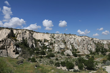 Rock Formations in Cappadocia, Turkey
