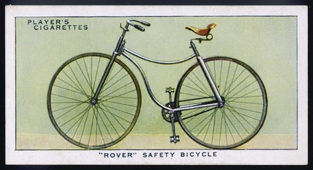 Rover Safety Bike. Date: 1885