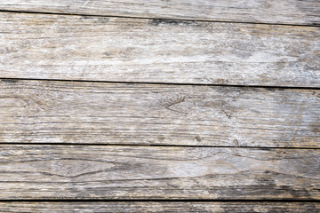 Fototapeta premium Wood plank light brown texture background.Surface eroded by time and old wood detail background.