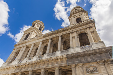 Obraz premium Eglise Saint-Sulpice in Paris