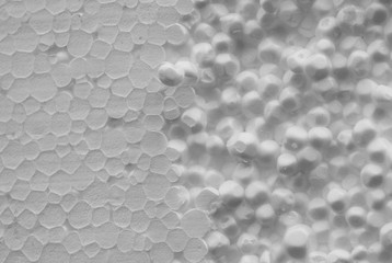surface white foam and foam ball for background - obrazy, fototapety, plakaty