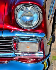Old Car Headlight