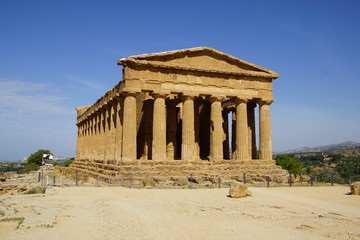Fototapeta premium Concordia Tempel in Agrigent