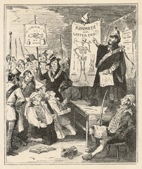 Trade Union Initiation. Date: circa 1835