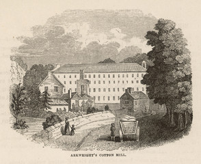 Arkwright's Mill - Derby. Date: 1771