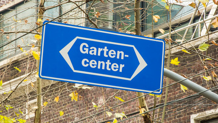 Schild 199 - Gartencenter