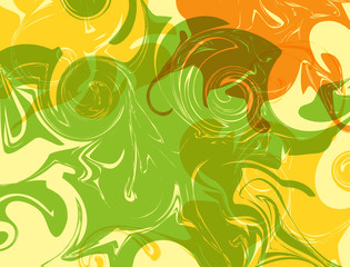 Abstract background sorbet colors