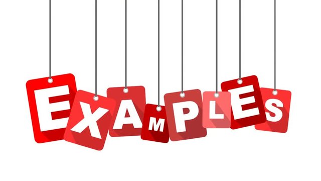 red flat animation examples